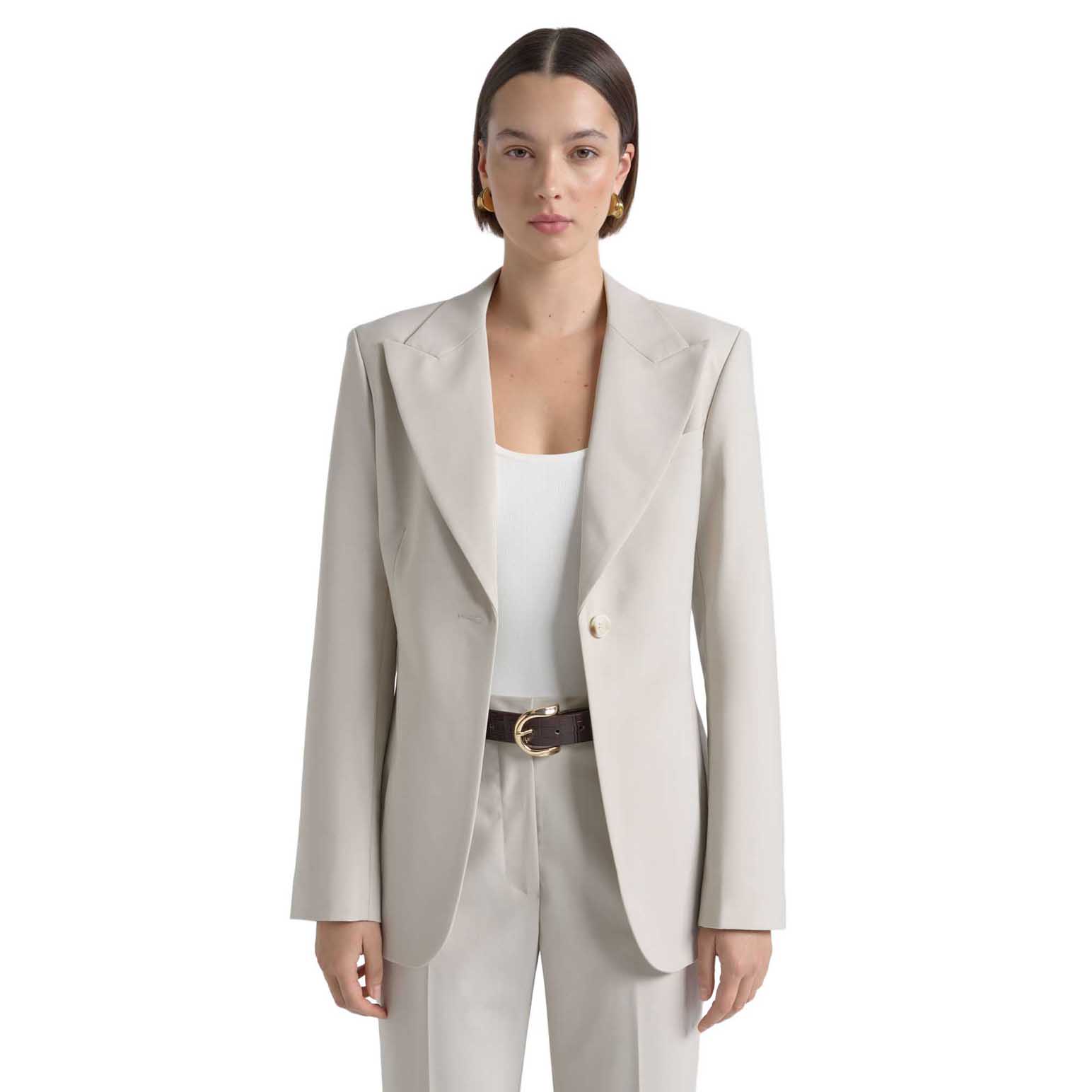 Cue Single Breasted Slim Fit Blazer
